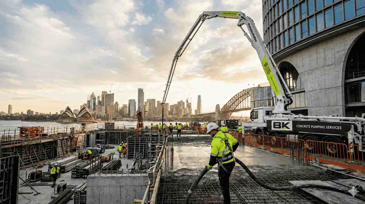 CONCRETE PUMPING.